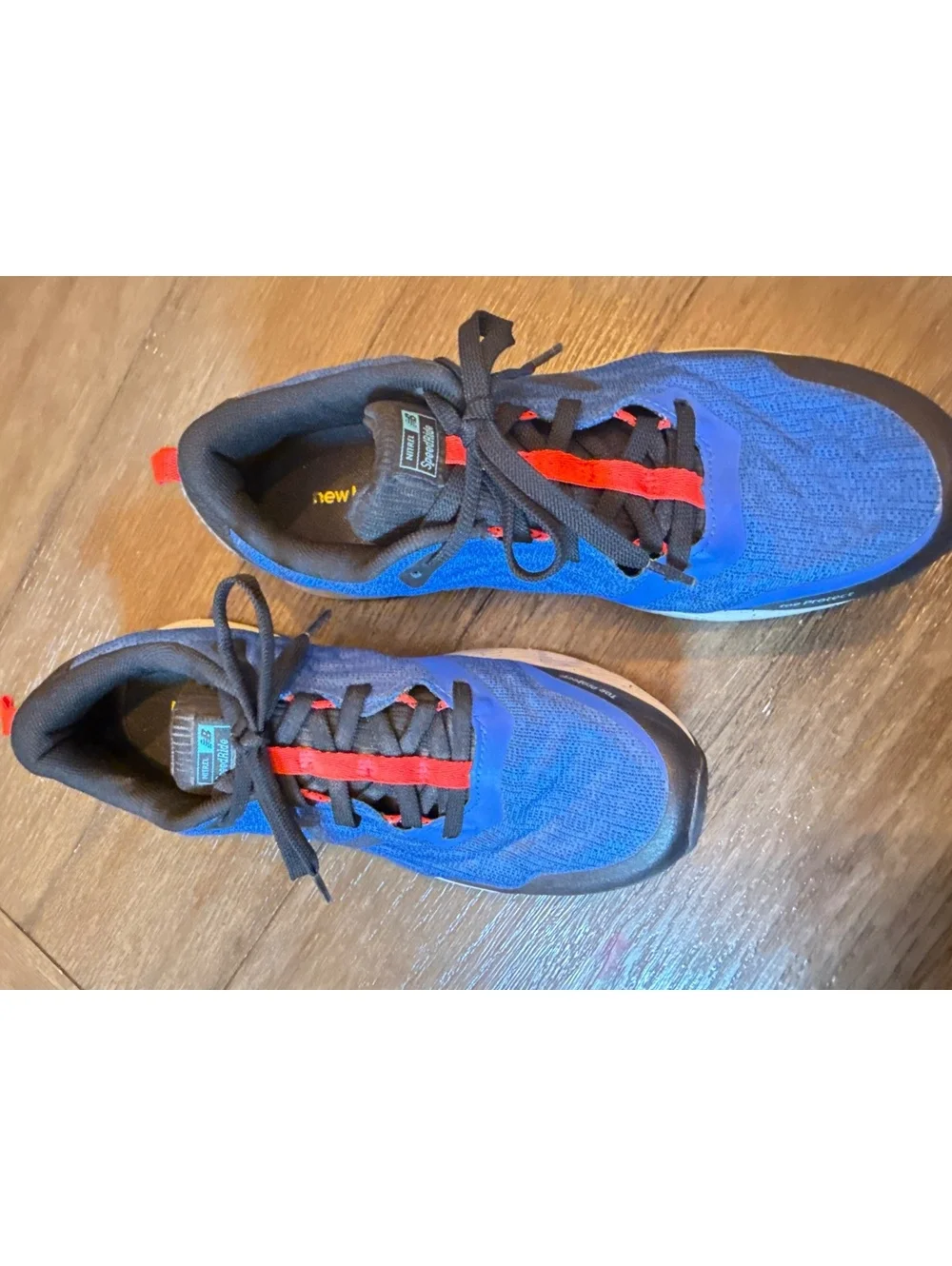 New Balance Men's Running Shoes Blue and Black Size 9